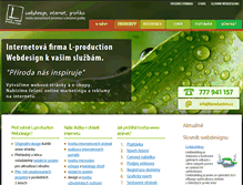 Tablet Screenshot of lproduction.cz